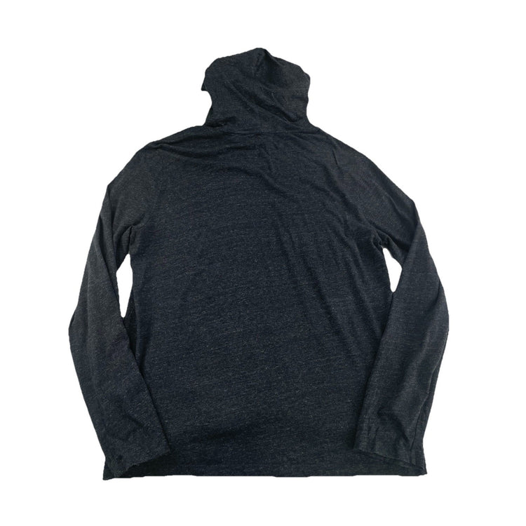 Mens Polo Ralph Lauren Size Large Dark Grey Hooded Sweater