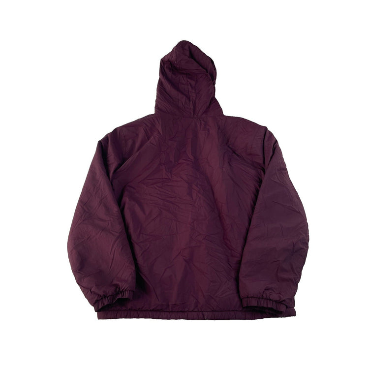 Women’s PINK Victorias Secret Maroon Fleece Lined Windbreaker Size XS