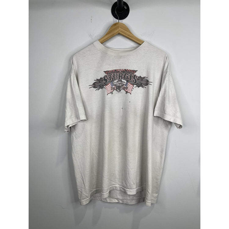 Men’s Vintage Sturgis Motorcycle Black Hills Rally T-Shirt 2009 Sz XL
