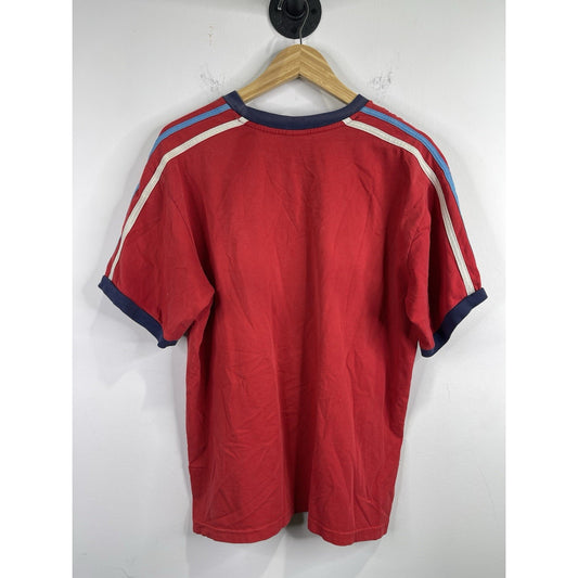 Men’s Vintage Y2k Eckō Unltd Actual/Factual 1972’ Red T Shirt Sz L