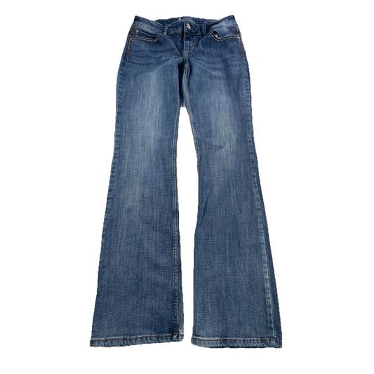 Women’s Wrangler Regular Bootcut Blue Jeans Size 7x34