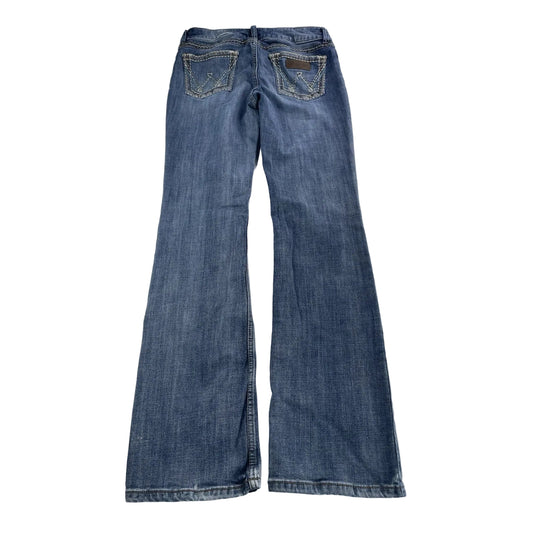 Women’s Wrangler Regular Bootcut Blue Jeans Size 7x34