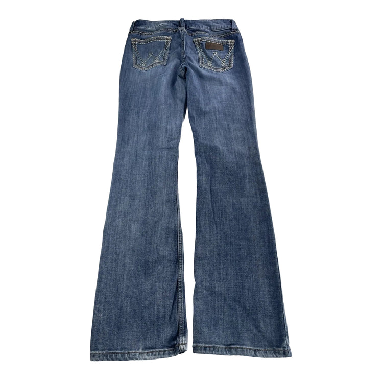 Women’s Wrangler Regular Bootcut Blue Jeans Size 7x34