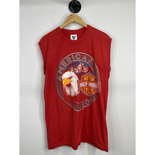 MEN’S VTG 80's HARLEY DAVIDSON MOTORCYCLE AMERICAN IRON T SHIRT SZ XL
