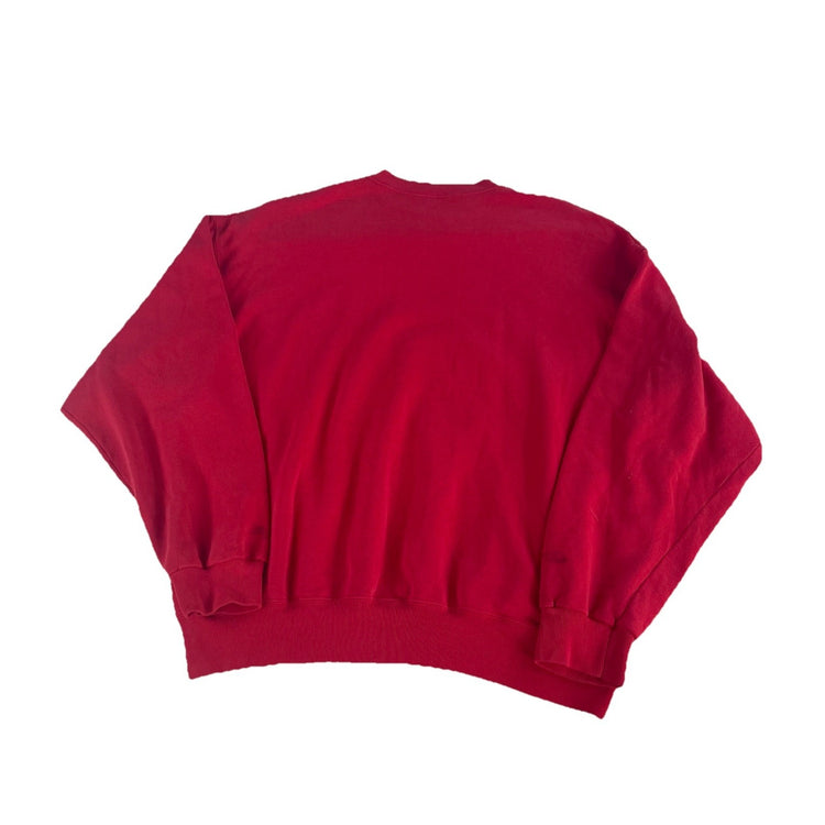 Mens Vintage Hanes Activewear University Of Arkansas Crewneck Sweatshirt Size2xl