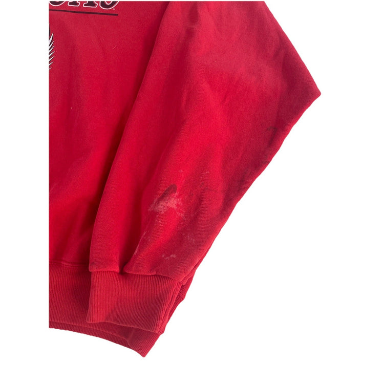 Mens Vintage Hanes Activewear University Of Arkansas Crewneck Sweatshirt Size2xl