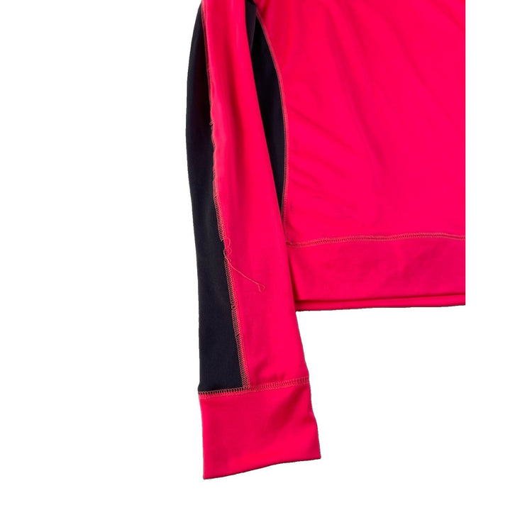 Women’s PINK Victorias Secret Ultimate Pink Quarter Zip Dri Fit Sweater Size S