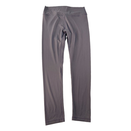 Women's Lululemon High Rise Solid Purple Grey Athletic Leggings Size 10
