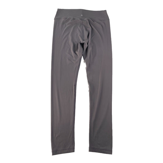 Women's Lululemon High Rise Solid Purple Grey Athletic Leggings Size 10