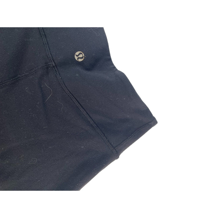 Womens Lululemon Black Ankle Leggings Size 2