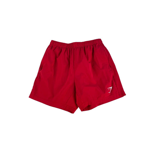 Mens Gymshark Red Sport Shorts Size Medium