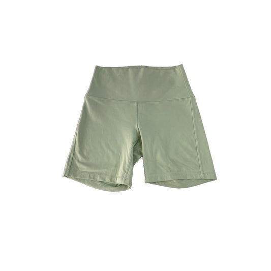 Women's Lululemon Athletica High-Rise Bike Shorts, Light Green Size 6