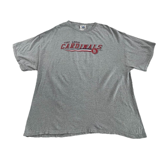 Mens 2000s Adidas Gray St. Louis Cardinals Size 2xl
