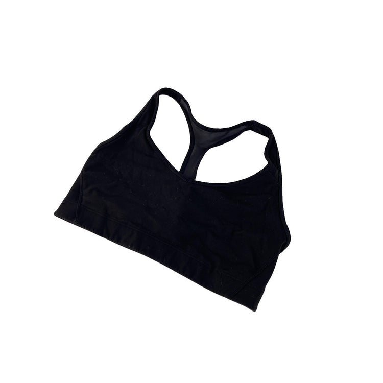 Womens Victorias Secret VSX Black Sports Bra Size Medium