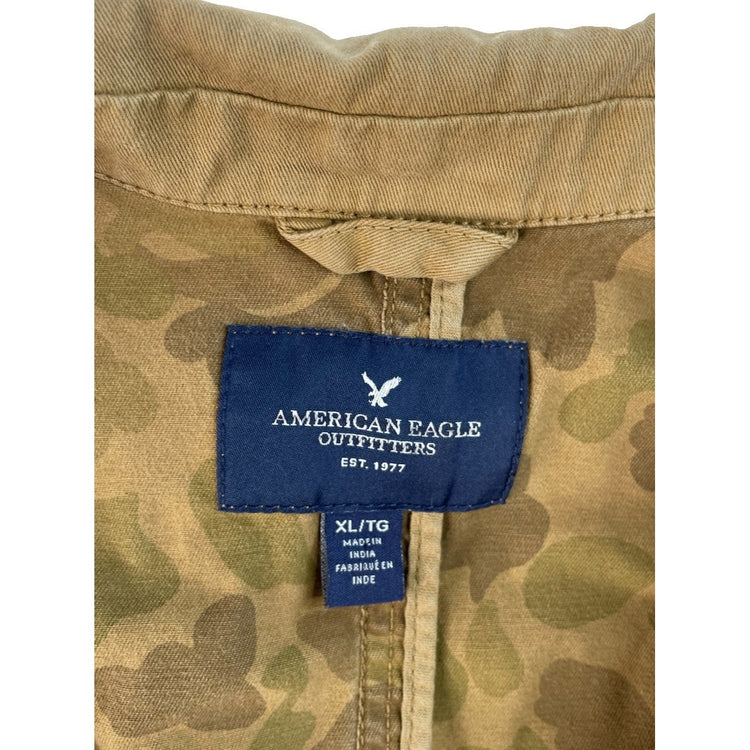 Men's American Eagle Outfitters Tan Field Jacket/Blazer Size XL