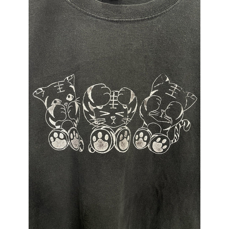 Vintage 1990’s 3 Kittens Graphic Print T-shirt Size Large