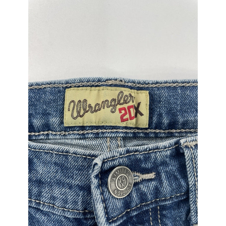 Kids Wrangler Regular Bootcut Blue Jeans Size 3