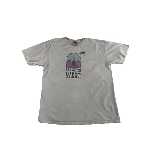 Mens 2000s Nike Athletic West T-shirt Size XL