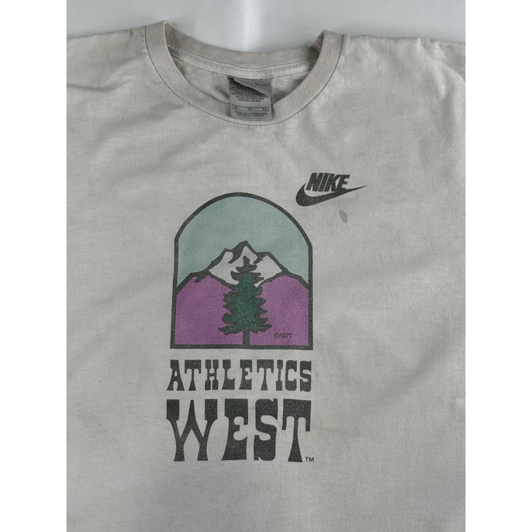 Mens 2000s Nike Athletic West T-shirt Size XL