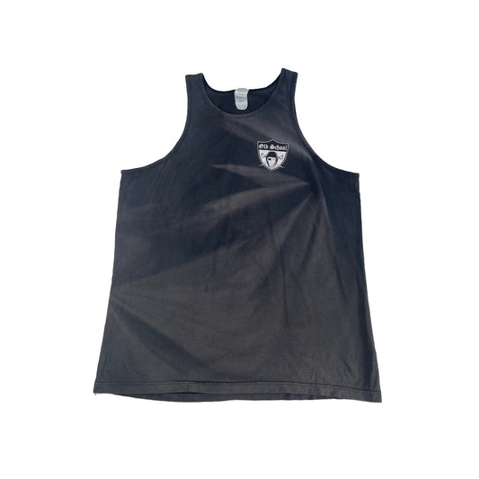 Men Vintage Las Vegas Raiders "Old School - Take No Prisoners" Tank Top Size 2XL