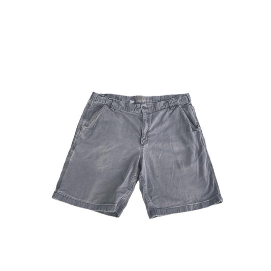 Mens Carhartt Gray Relaxed Fit Cargo Shorts Size 40