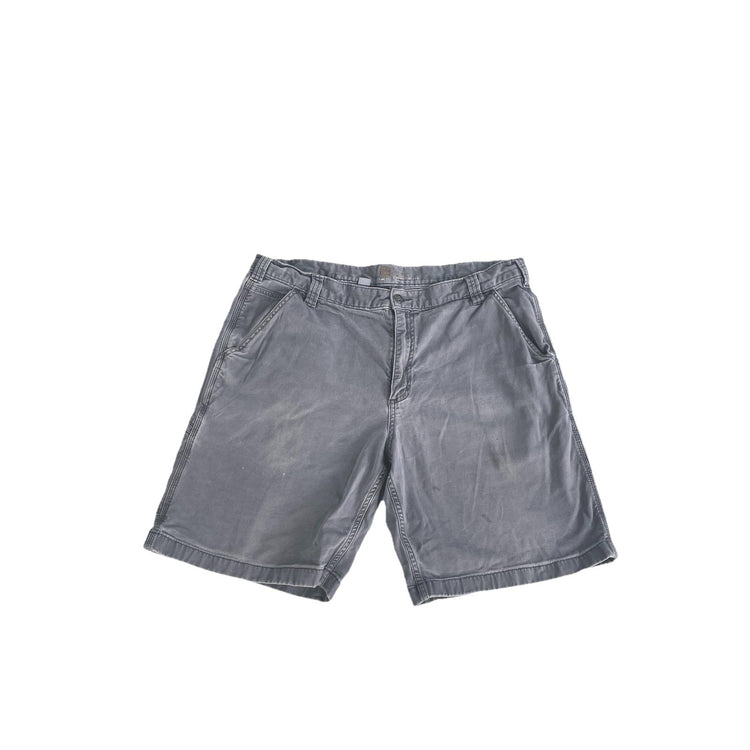 Mens Carhartt Gray Relaxed Fit Cargo Shorts Size 40