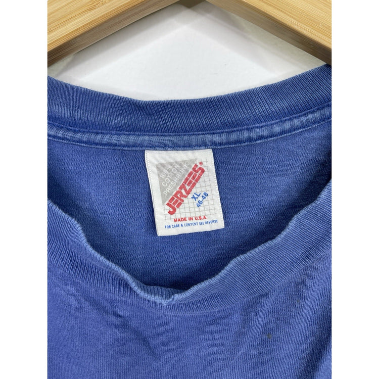Men’s Blue Bass Pro Shops Fish SpringField, Mo Graphic T-Shirt Sz XL