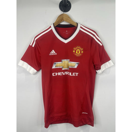 Manchester United Home 2015/2016 Adidas Soccer/Football Jersey - S