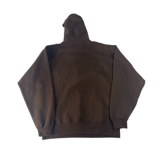 Mens Vintage J America University Texas Longhorns Brown Pullover Hoodie SIZE M