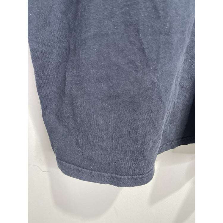 Men’s VTG Navy Blue Ralph Lauren Polo Jeans T Shirt Panthers NFL Design Sz XL