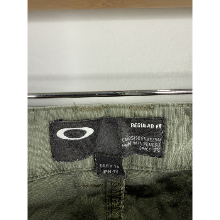Mens Olive Green Oakley Pants Size 38