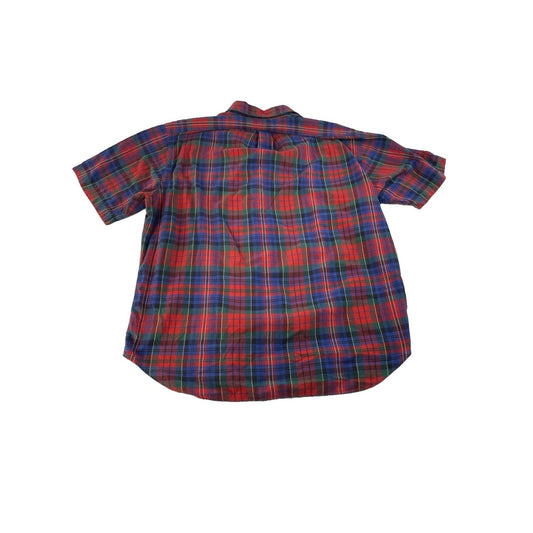 Mens Polo Ralph Lauren Blake Multicolored Plaid Button Down Shirt Size XL