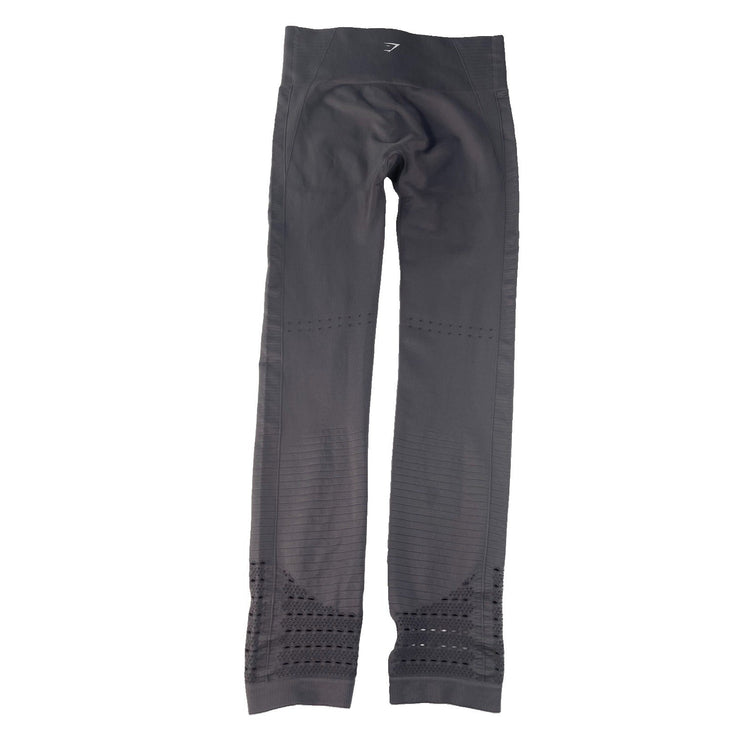 Women's Gymshark Energy Seamless High-Waisted Leggings Grey Size M