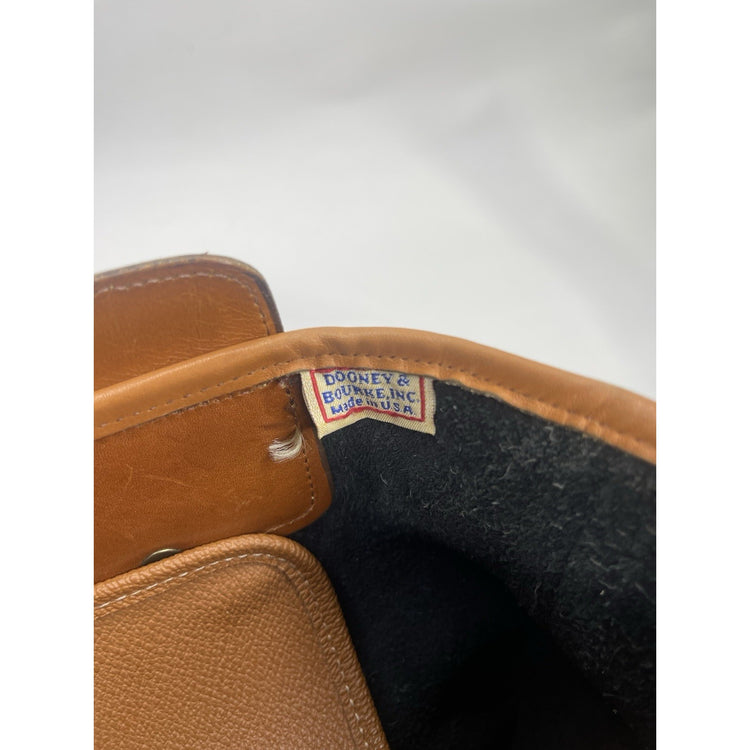 Dooney & Bourke Lot All Weather Leather Black/Brown Handbag Crossbody