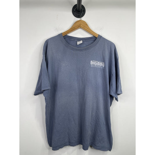 Big Dogs Motorcycles Size 2XL Blue T-shirt “it’s So Big!!!”