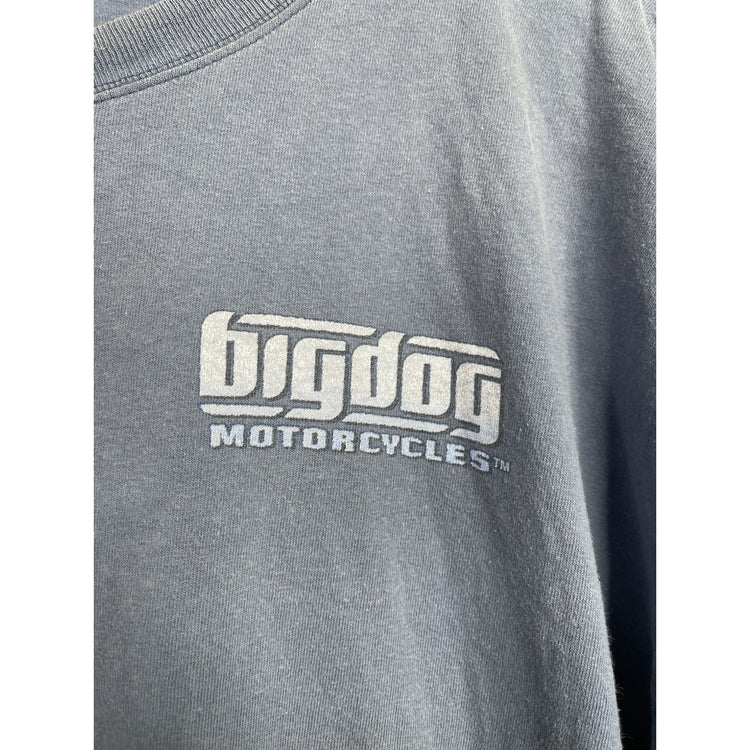 Big Dogs Motorcycles Size 2XL Blue T-shirt “it’s So Big!!!”