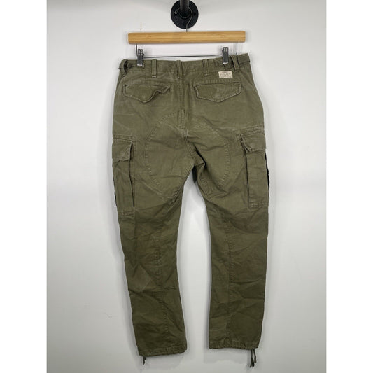 Polo Ralph Lauren Utility Surplus Chino Cargo Pants Mens 30X30 Olive Classic Fit