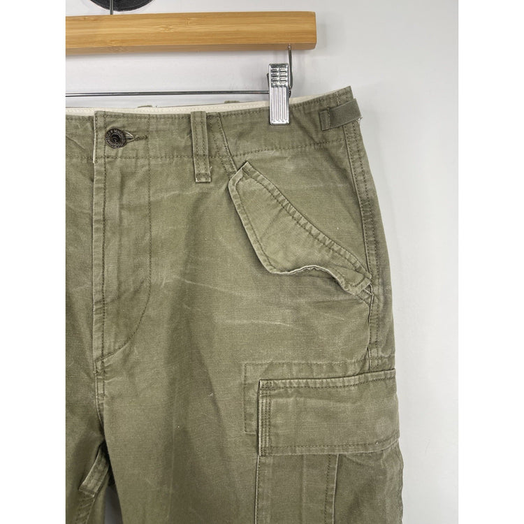 Polo Ralph Lauren Utility Surplus Chino Cargo Pants Mens 30X30 Olive Classic Fit