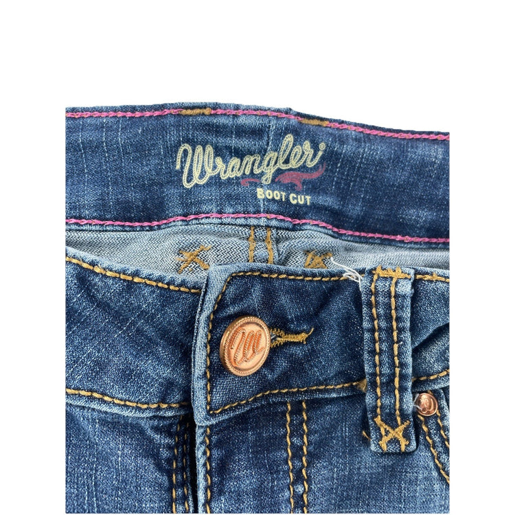 Women’s Wrangler Bootcut Blue Jeans Size 1x32