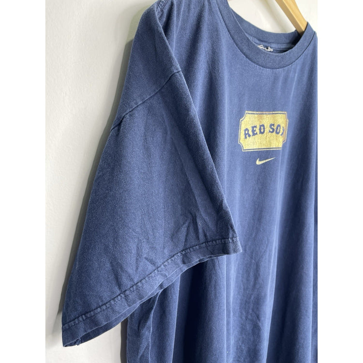Vintage 00s Nike Center Swoosh Boston Red Socks T-shirt Size Xl