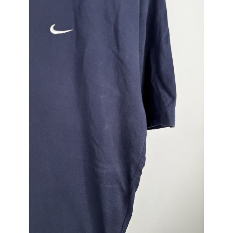 2000s Nike Navy Blue T-shirt Size L