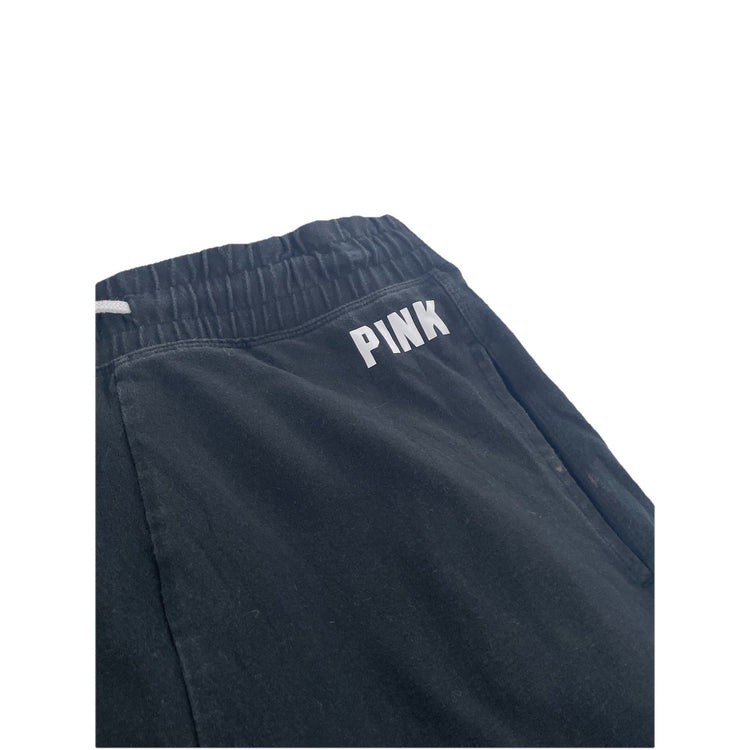 Womens Victoria Secret Regular Black Sweatpants Size M
