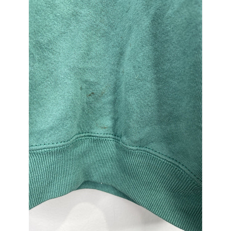 Vintage Men’s Heavyweight Lee Brand Blue Cyan Maine Sweatshirt Sz M