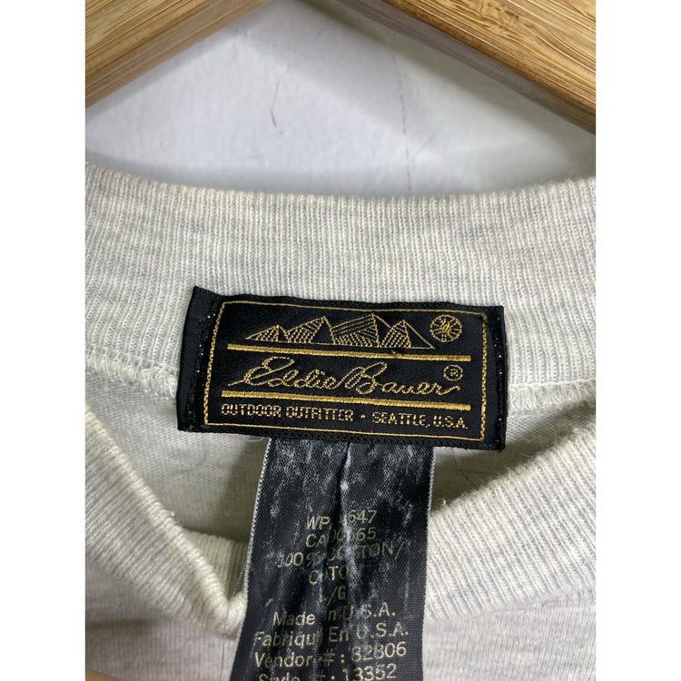 Vintage Made In Usa Eddie Bauer Long Sleeve T-shirt Size L