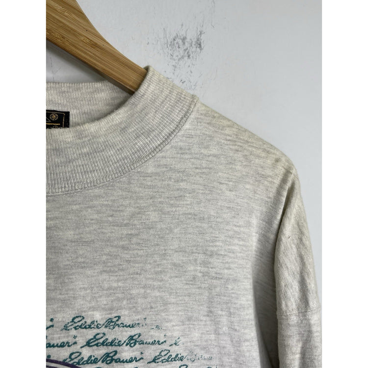 Vintage Made In Usa Eddie Bauer Long Sleeve T-shirt Size L