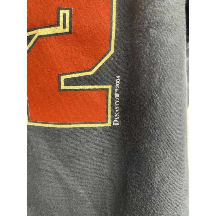 Men’s VTG 2004 Houston Astros #22 Roger Clemens Box Tee Black By Dynasty Sz XL