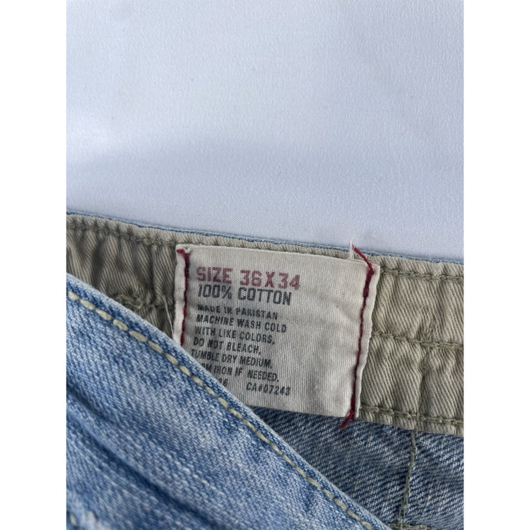 Mens Ecko UNLTD . Light Blue Denim Jeans Size 38