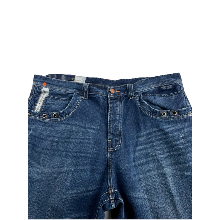 Mens Parish Nation Jean Shorts Size 38
