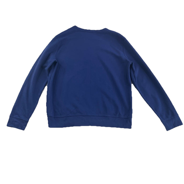 Mens Vintage Polo Ralph Lauren Blue Sweatshirt Size L
