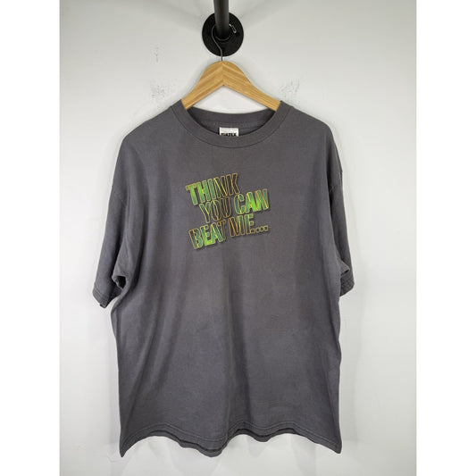 Vintage “Think You Can Beat Me” T-shirt Size Xl